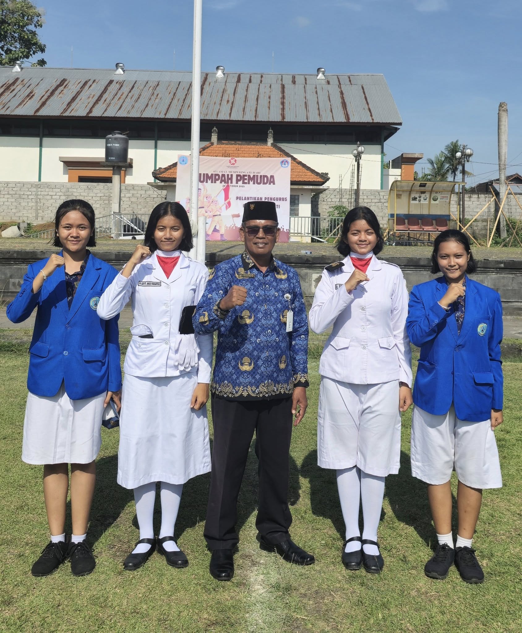 Sumpah pemuda dan pelantikan osis 2025
