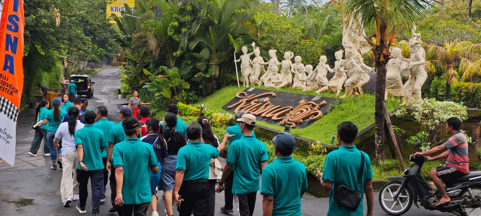 jalan santai HUT yg ke 23