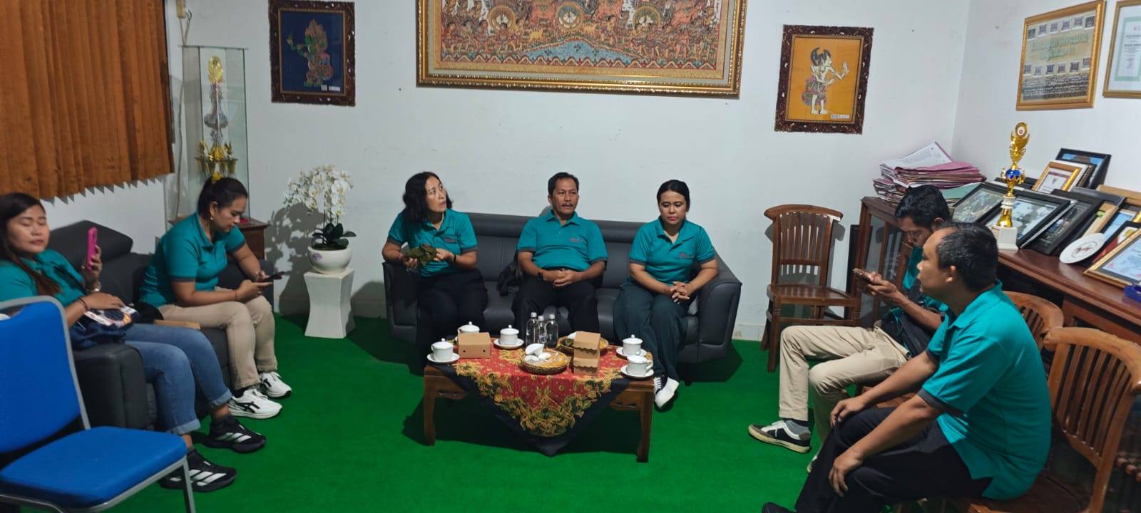 jalan santai HUT yg ke 23