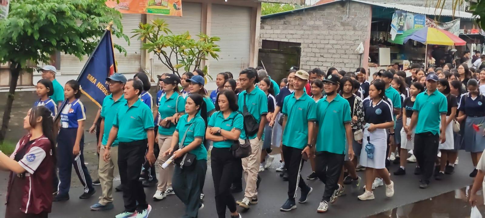 jalan santai HUT yg ke 23