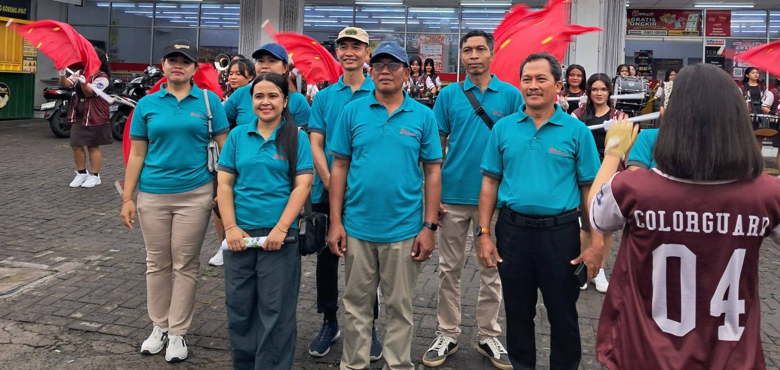jalan santai HUT yg ke 23